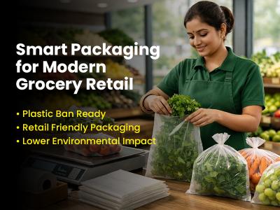 compostable produce packaging for vegetables